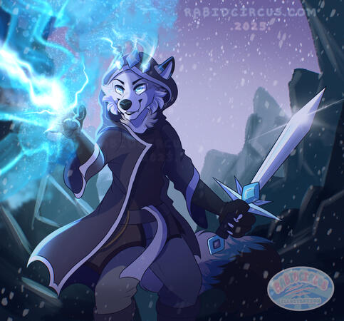 DND - Ice Sorcerer Fox